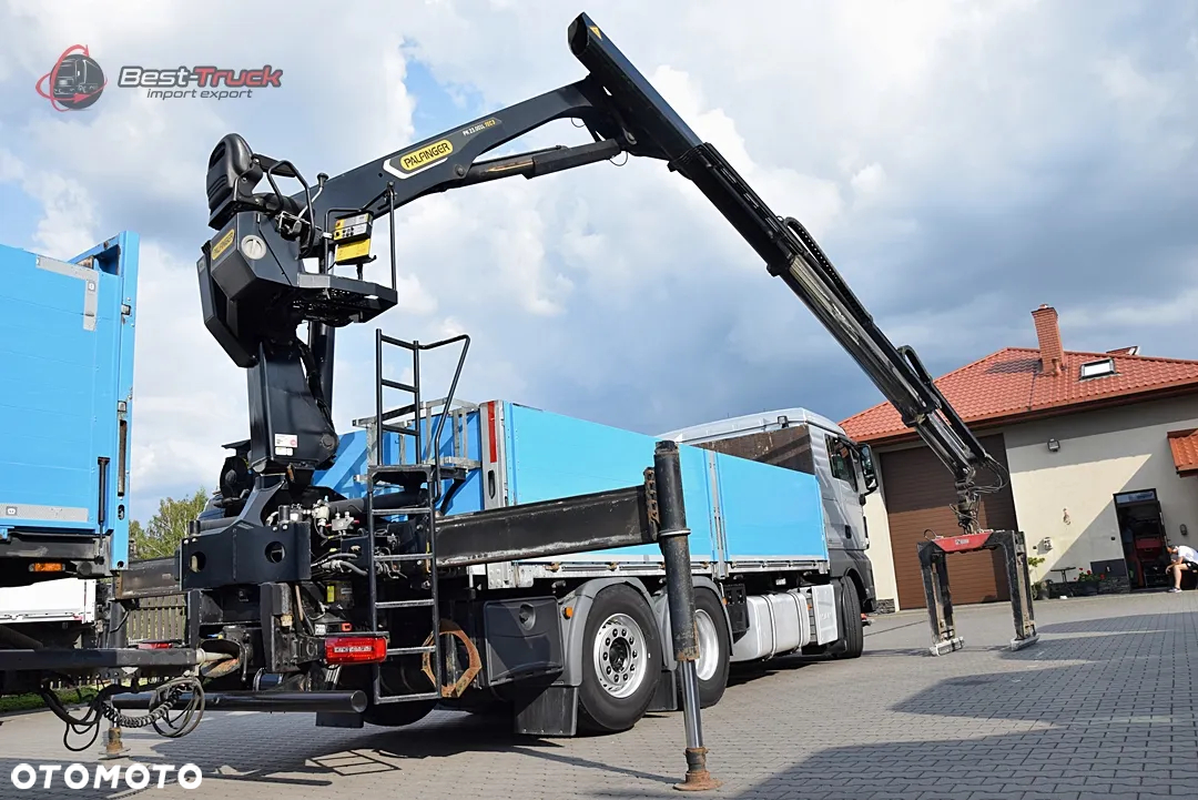 MAN TGX 26.540 /6X2/HDS PALFINGER 23.001L / OŚ POD. SKRĘTNA / CAŁY NA POD. - 16