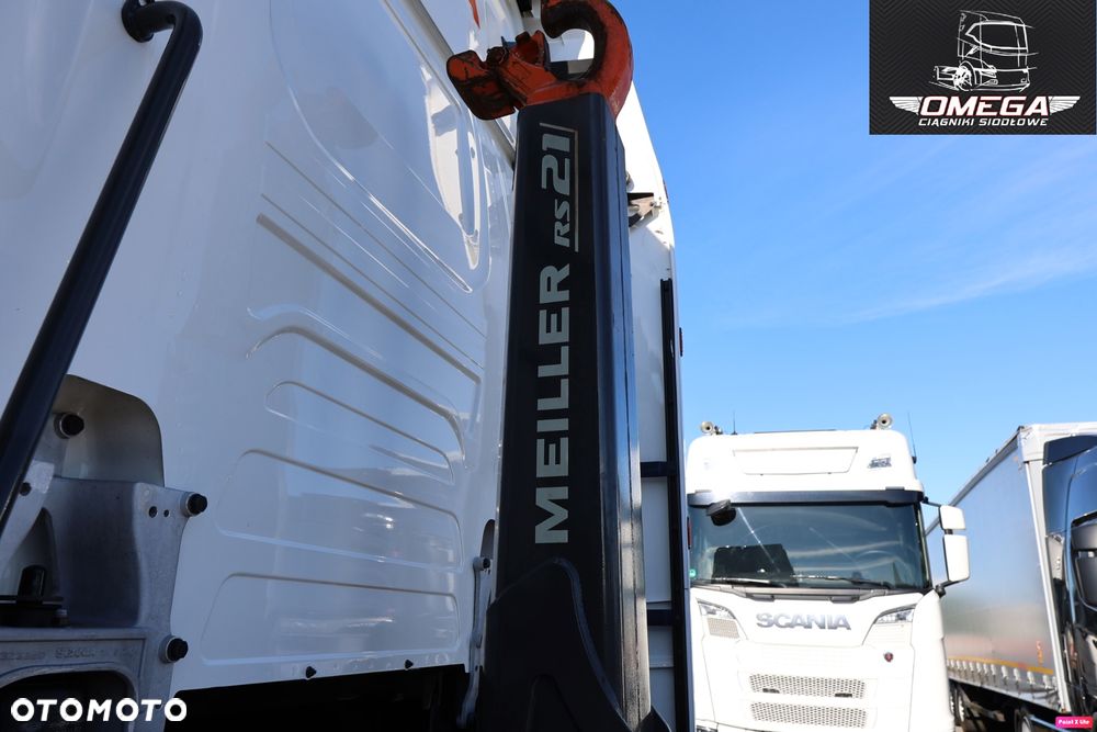 Scania S 500 Hakowiec + przyczepa // Oś skrętna // MEILLER // Klima postojowa / - 31