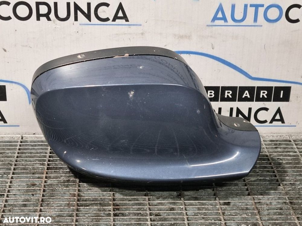 Oglinda dreapta BMW X1 E84 2009 - 2015 4 Usi ALBASTRU (1178) Fara rabatare RUPTA - 1