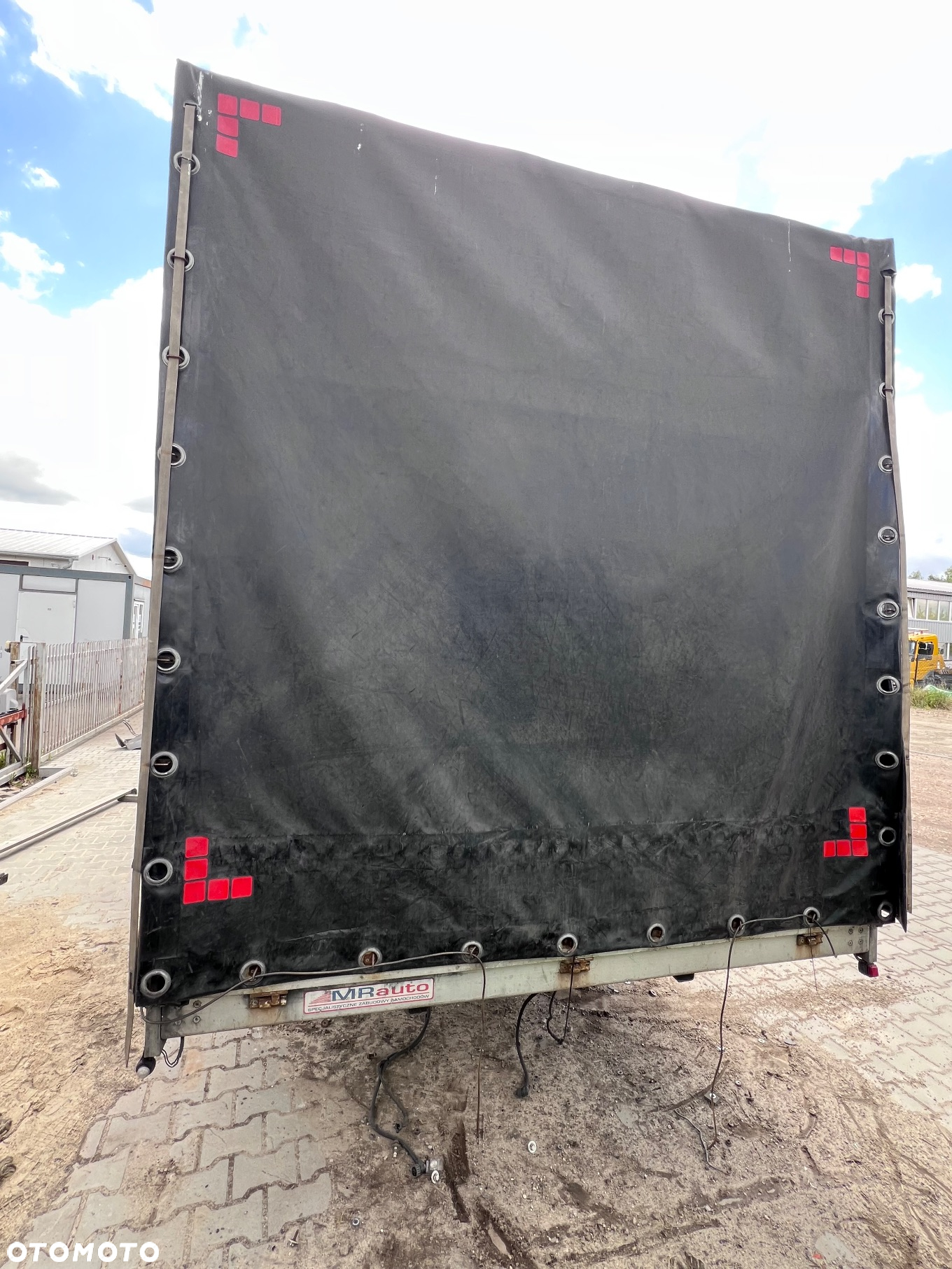 Plandeka paka 10 palet Renault Master III 19r dł 4,80 szer 2,20 - 3
