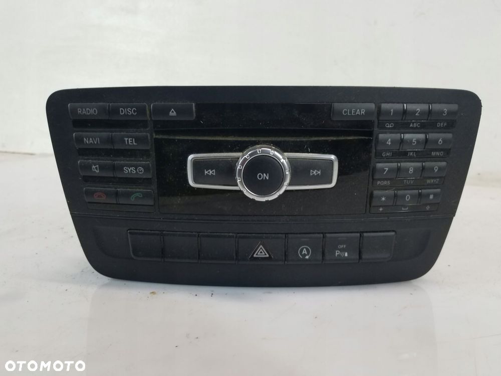 radio cd nawigacja mercedes-benz a-klasa w176 a2469000616 - 2