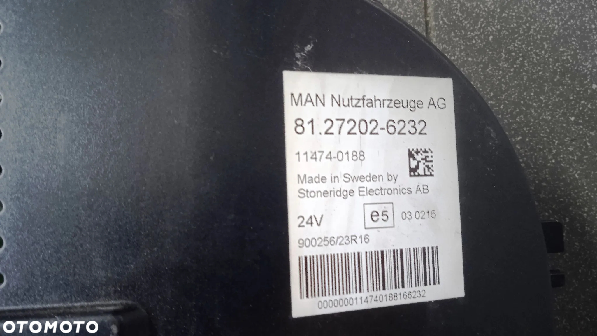 Licznik MAN TGS 81.27202-6232 - 3