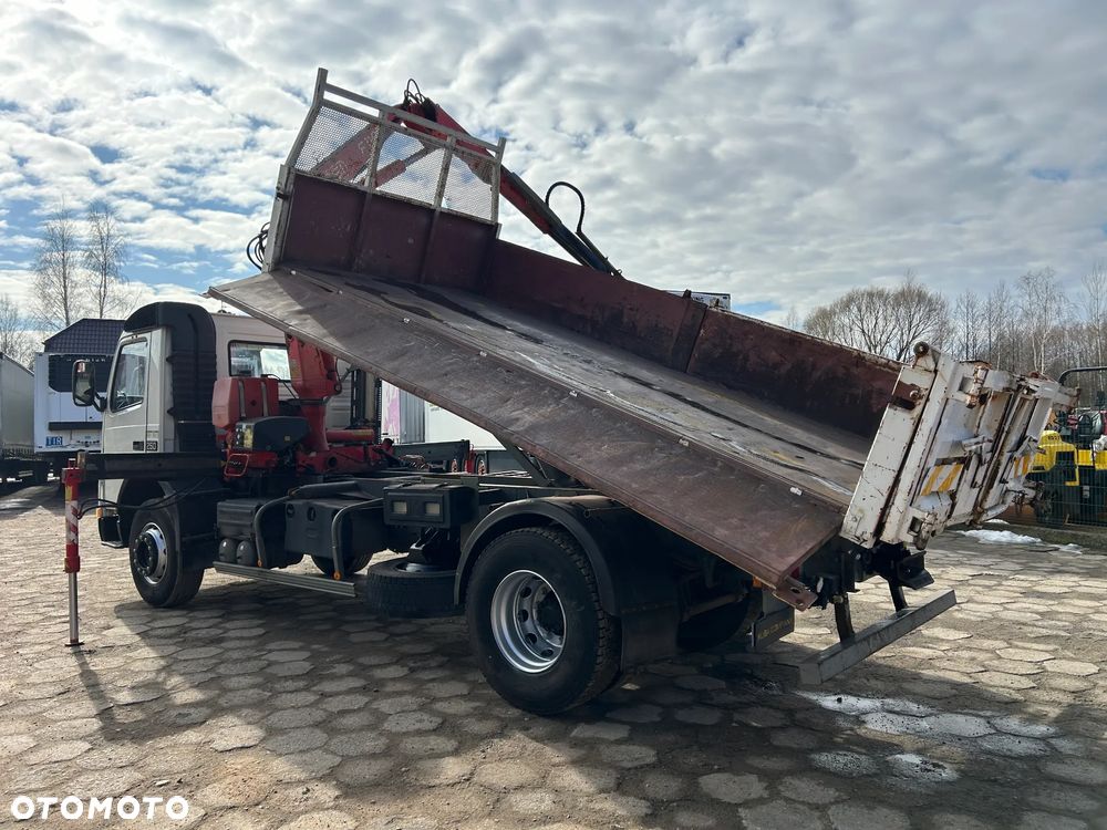 Volvo FM 250 WYWROTKA 3-STRONNA + HDS FASSI Z ROTATOREM F110A.21 / HYDRO-BURTA / WYWROT NA 3 STRONY / HAK ZACZEP / WAŻNY UDT !! - 4