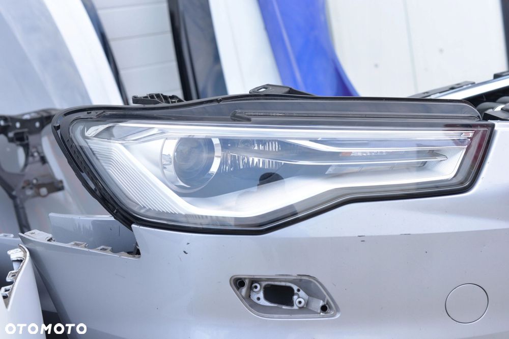 MASKA ZDERZAK BŁOTNIK GRILL LAMPA XENON LED PAS BELKA AUDI A6 C7 4G 15- - 13