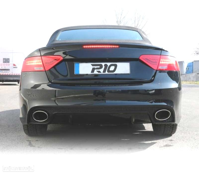 PARA-CHOQUES TRASEIRO AUDI A5 8T COUPE 07-15 LOOK RS5 - 4