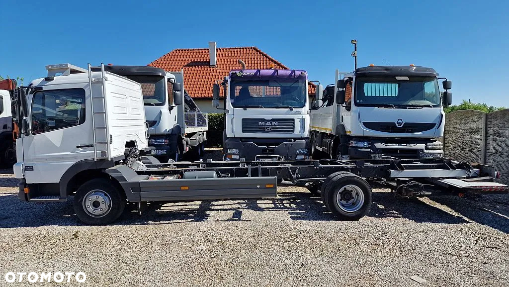 Mercedes-Benz Atego 1221 chłodnia 6.60, klima, poduszki - 10