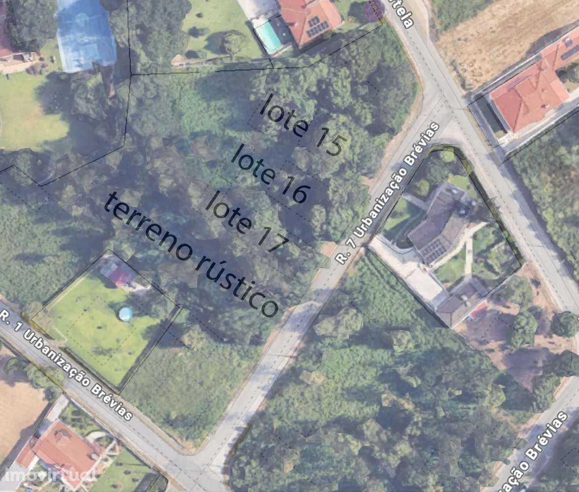 Terrenos à venda na Urbanização das Brévias – Paços de Brandão - Grande imagem: 3/3