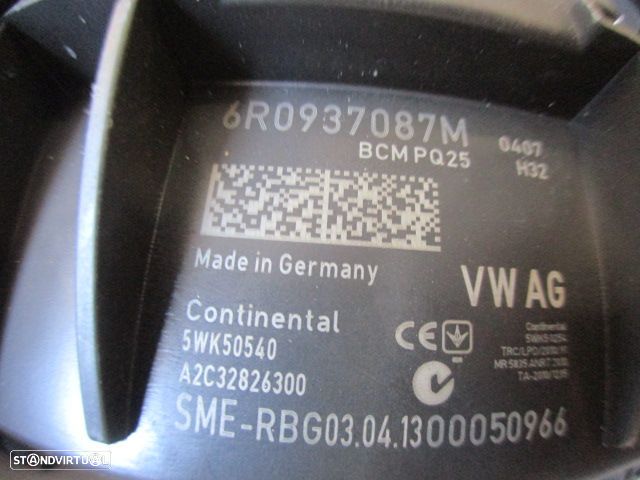 Modulo 6R0937087M 5WK50540 VW POLO 6R FASE 1 2014 1.6TDI 90CV 5P VERMELHO Módulo Conforto - 3