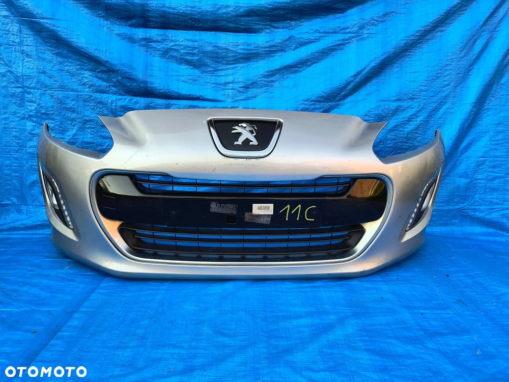 11C Zderzak przód przedni kompletny PEUGEOT 308 T7 LIFT FL LED wysyłka - 1