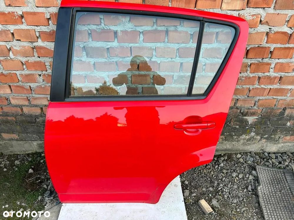 Drzwi lewe tył tylna Daihatsu Sirion II Justy IV bez malowania - 3