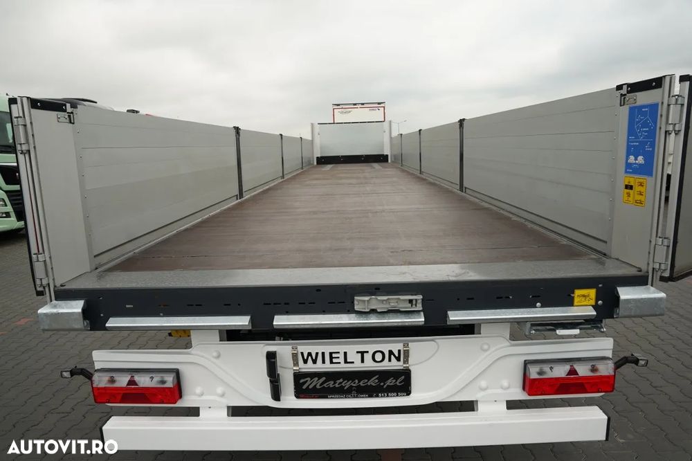 Wielton REMORCA SEMIREMORCĂ DECAPOTABLE / DE CONSTRUCȚIE / NOUĂ / 2026 / DISPONIBILĂ IMEDIAT/ PENTRU CONSTRUCTIE / NOU / DISPONIBIL Imediat / GREUTATE: 3800 KG / JANTE ALIE - 13