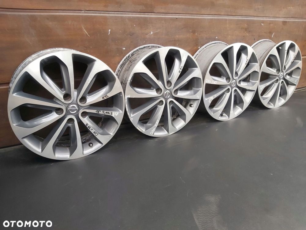 Nissan Juke I F15 Quashqai J10 Alufelgi 18 5x114,3 6,5j - 1