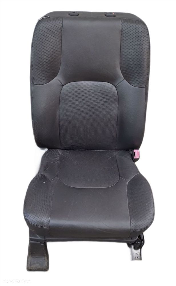 nissan pathfinder r51 05-10 fotel prawy przedni prawy przód skóra angielski - 1