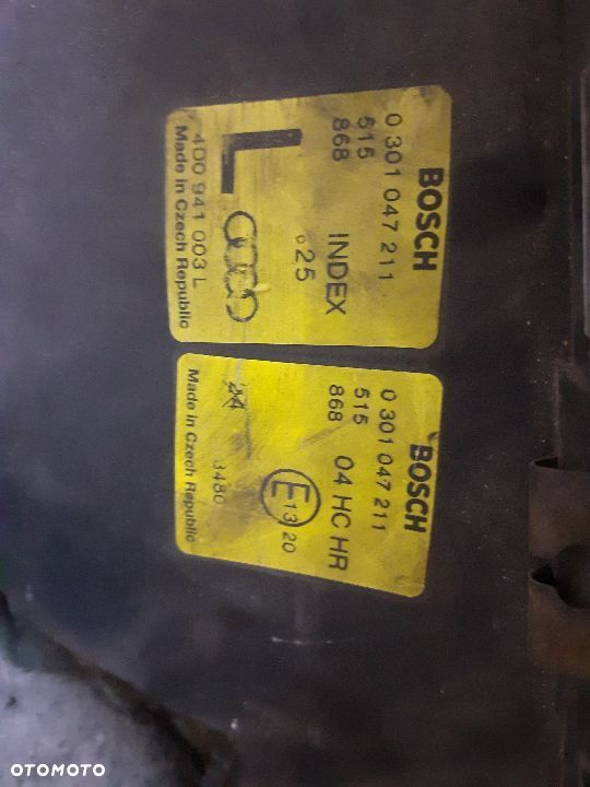 Lampy przednie / LAMPA PRZÓD Prawa !! AUDI A8 D2 wysyłka !! EU EUROPA zwykłe ! CENA ZA SZTUKĘ - 2
