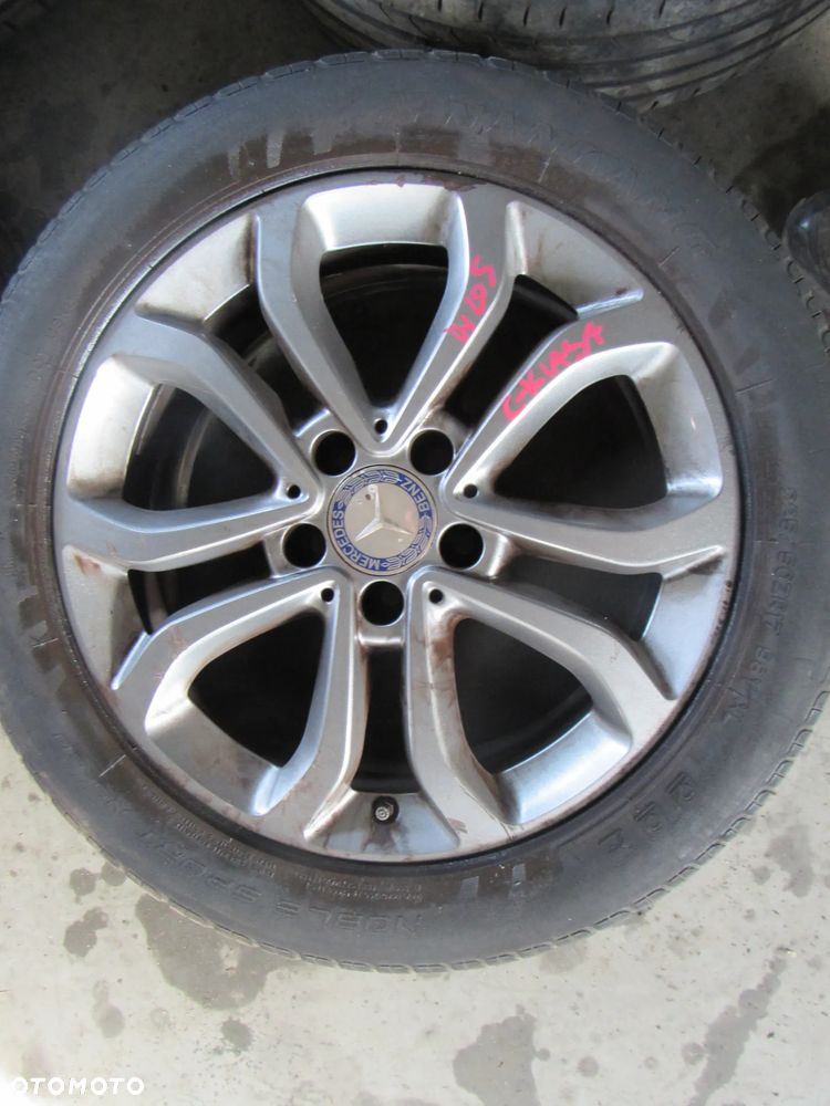 mercedes klasac w205  r17 komplet felg - 2