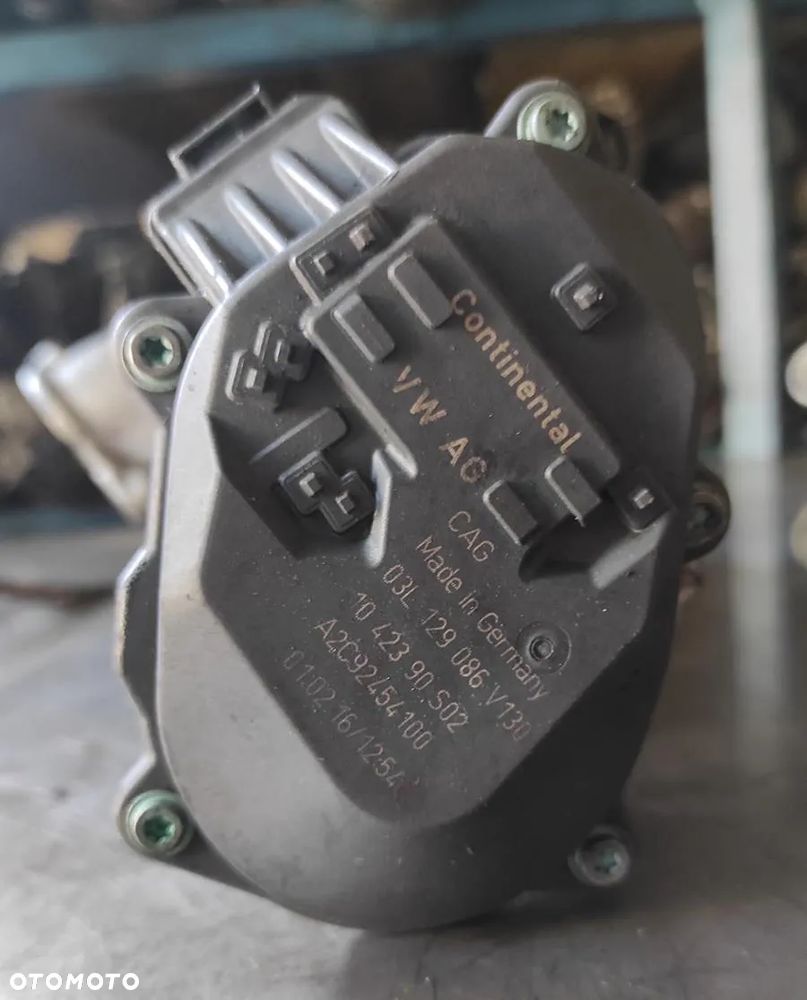 NASTAWNIK KLAP KOLEKTORA SSĄCEGO VW AUDI SEAT SKODA 2.0 TDI 03L129086 V130 - 1