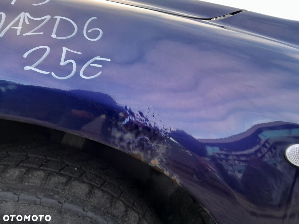 MAZDA 6 BŁOTNIK LEWY PRZEDNI LEWY PRZÓD KOLOR: 25E - 4