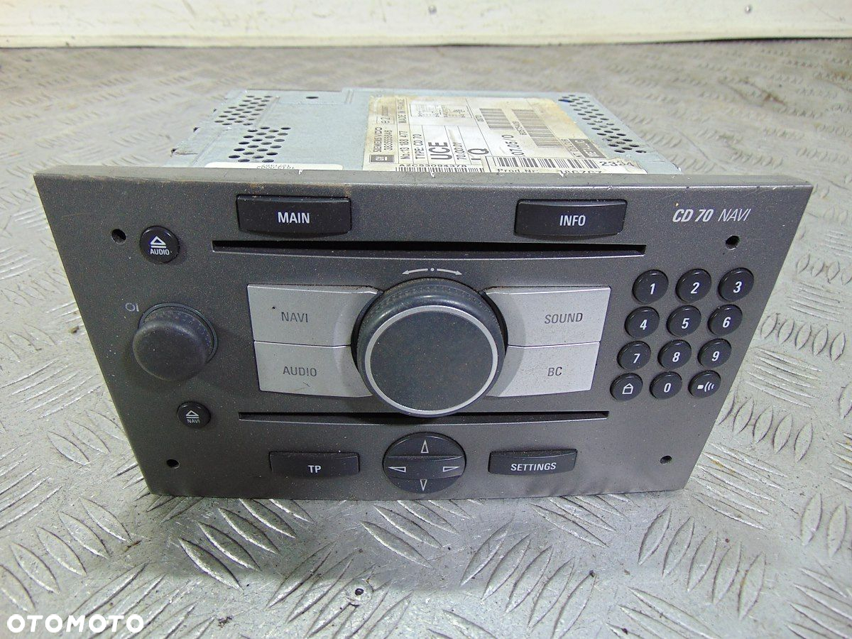 RADIO CD NAVI OPEL VECTRA C - 6