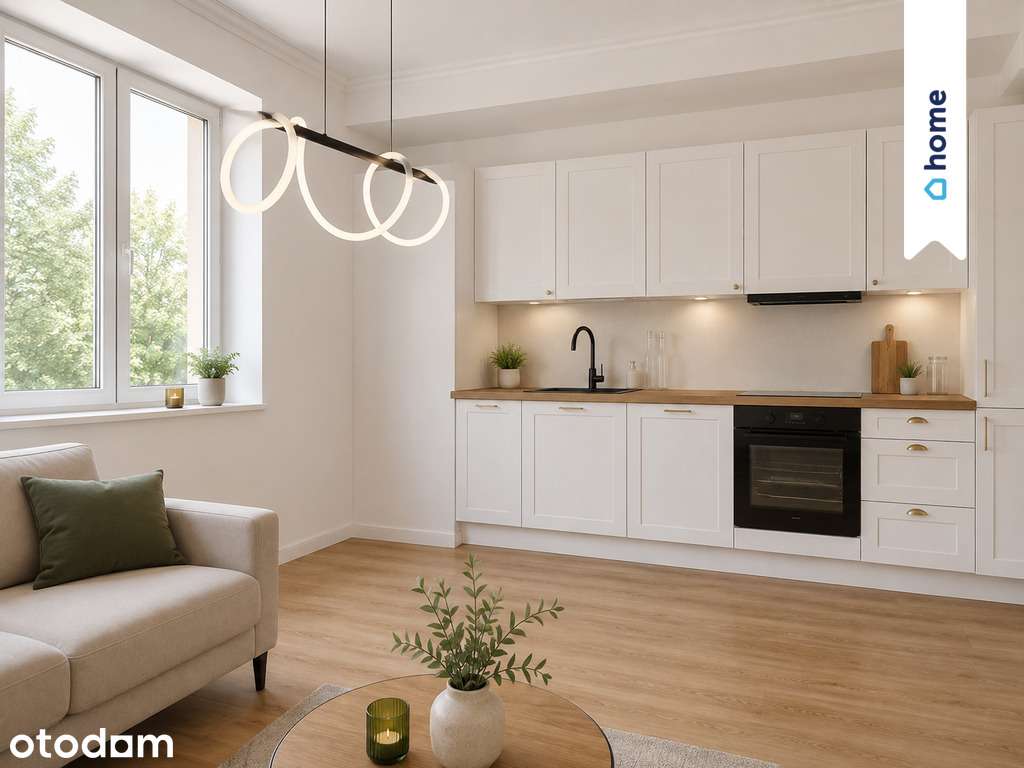 3 pokoje po gruntownym remoncie | Dąbrowskiego | B