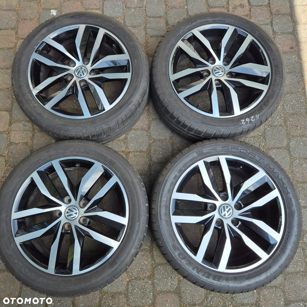 LATO KOŁA VW PASSAT GOLF TOURAN CADDY LEON OCTAVIA A3 225/45 R17 OPONY 2024r - 1