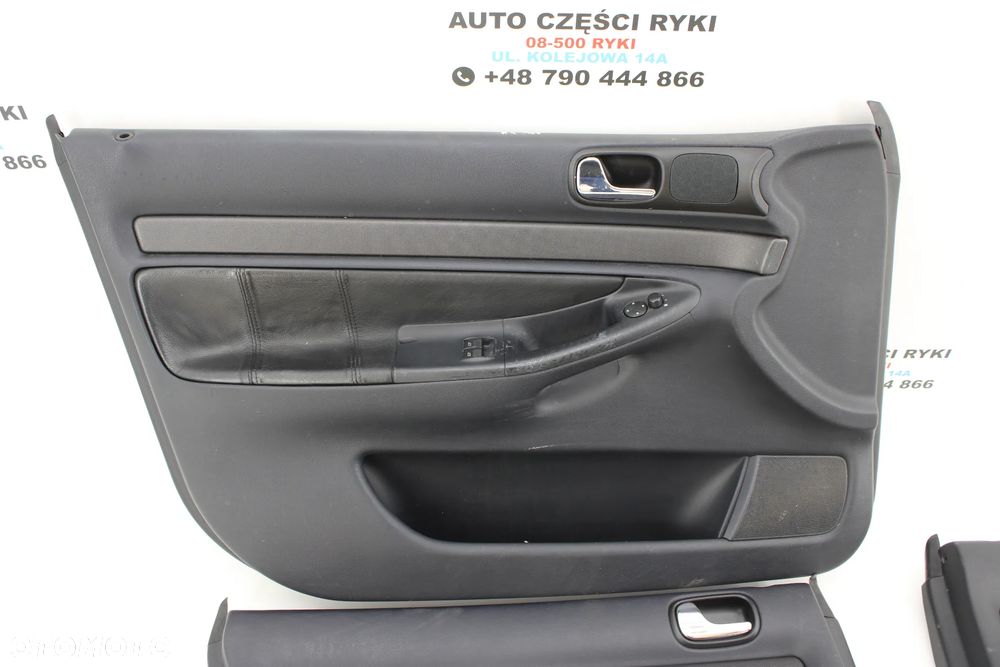 Audi A4 B5 Boczki Drzwi Przód Tył Skóra - 8