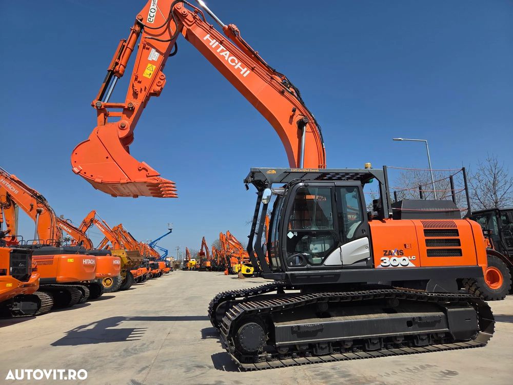 Hitachi 32t, cupa 1,8mc NOUA, 2019, 7.237h, consum mediu 18,6litri/ora, Isuzu 265CP, 3 pompe hidr HITACHI, produs in JAPONIA, lant 80% bun doar 991h deplasare, reviziile facute, inst picon si rotire, antifurt, Ad sapare 8m, AC, leasing 3 ani-PROMOTIE 96.900 - 16