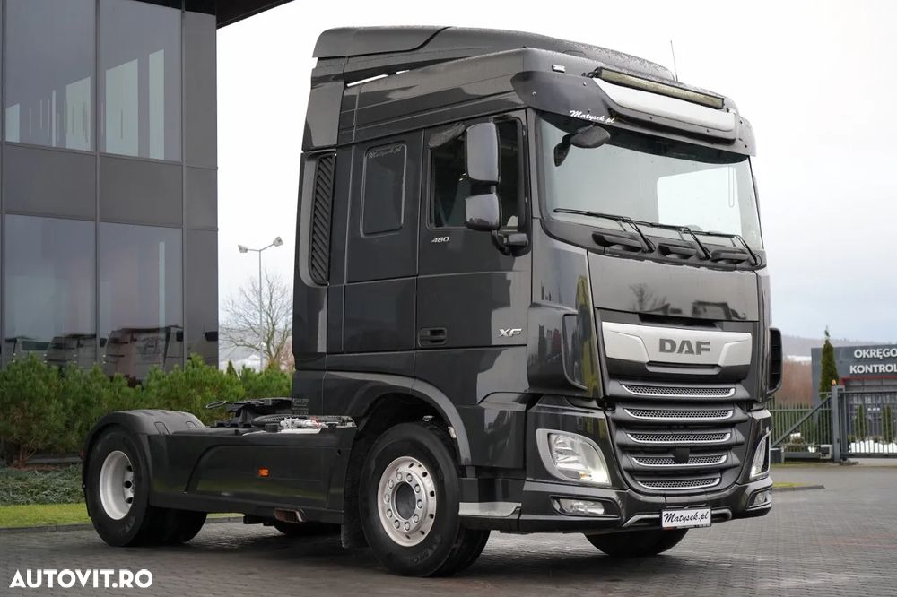 DAF XF 480 / CABINĂ SPATIALĂ / SISTEM HIDRAULIC / JANTE DIN ALIAJ / - 1