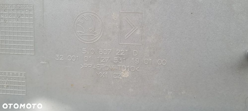 Skoda Fabia II Lift 2010- zderzak przód oryginał MG178 - 13