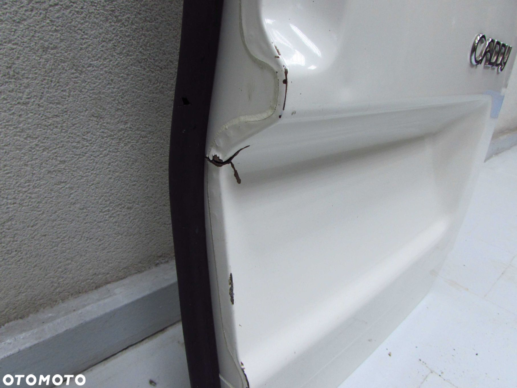 VW CADDY INCA 96-02 DRZWI TYL TYLNE PRAWE BIALE - 4