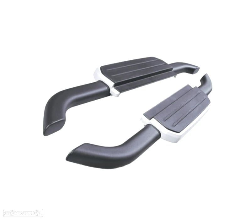 ESTRIBOS LATERAIS LAND ROVER DEFENDER 90 20- CINZENTO - 2