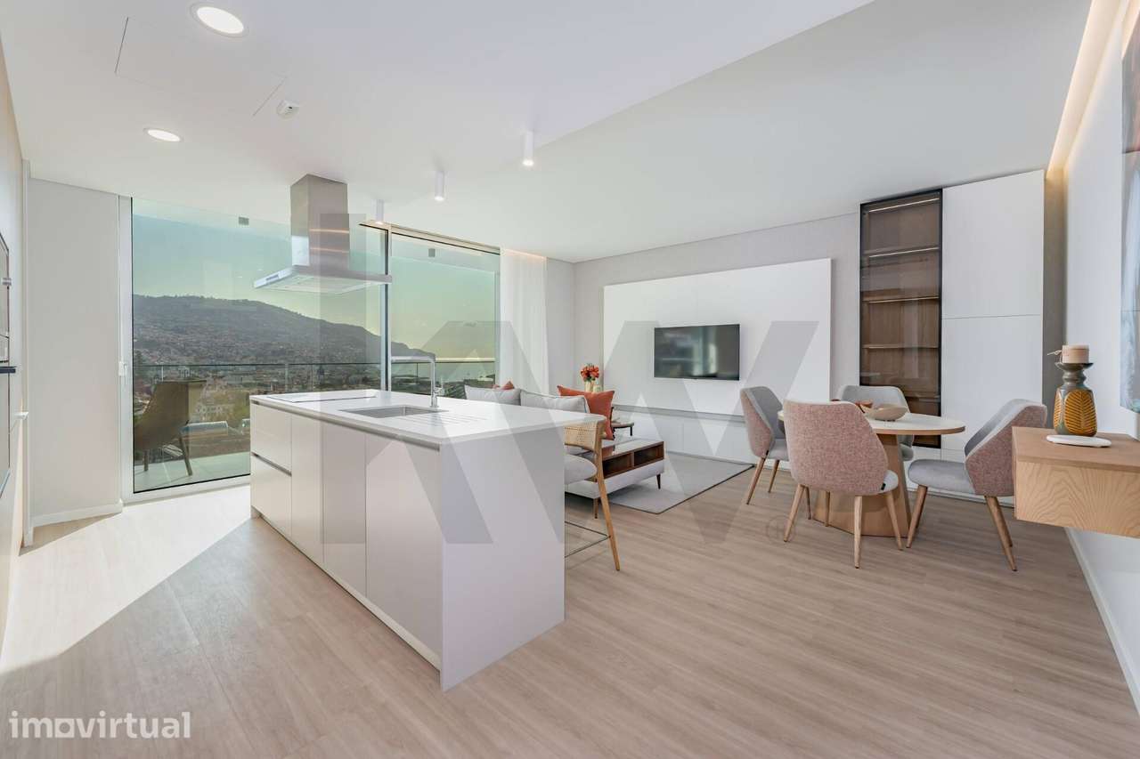 Excelente apartamento T1 no Edifício Unique Maravilhas - Funchal - Grande imagem: 5/33