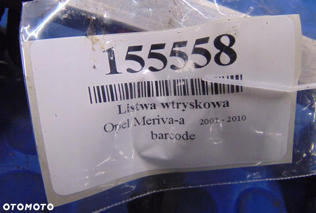 OPEL MERIVA A 1.4 16V BENZYNA Z14XEP LISTWA WTRYSKOWA 0280151208 - 6