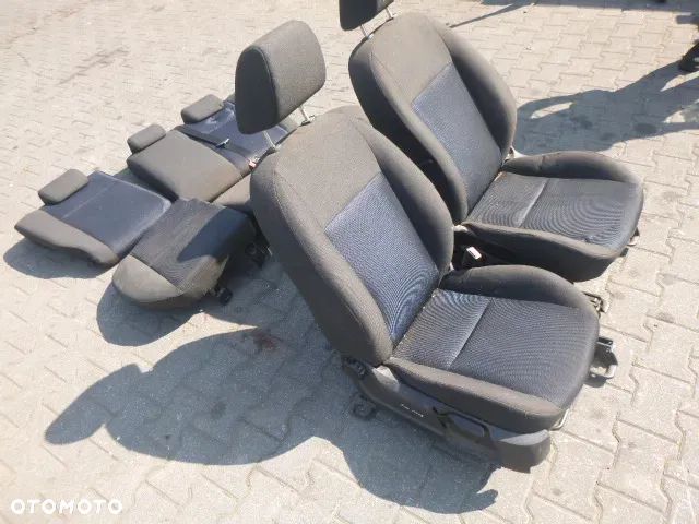 FOTEL FOTELE LEWY PRZÓD PRAWY PRZÓD + TYLNA KANAPA FORD FOCUS MK2 KOMBI 04- - 2