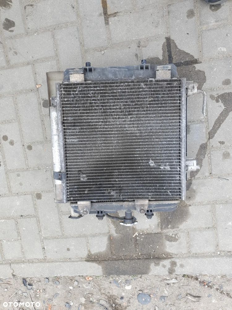 } CHŁODNICA WODY WENTYLATOR TOYOTA AYGO I 1.0 - 2