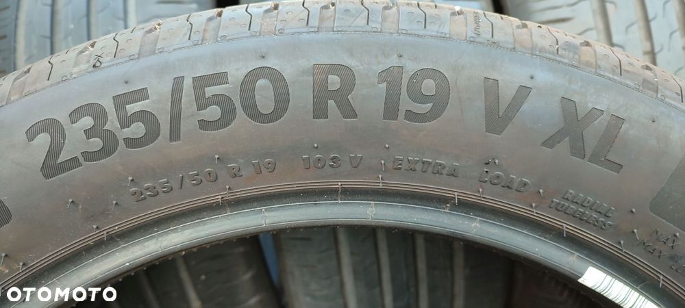 Opony Letnie Continental 235/50/19 103V XL Vol 4x5-6mm 2020r Komplet - 12