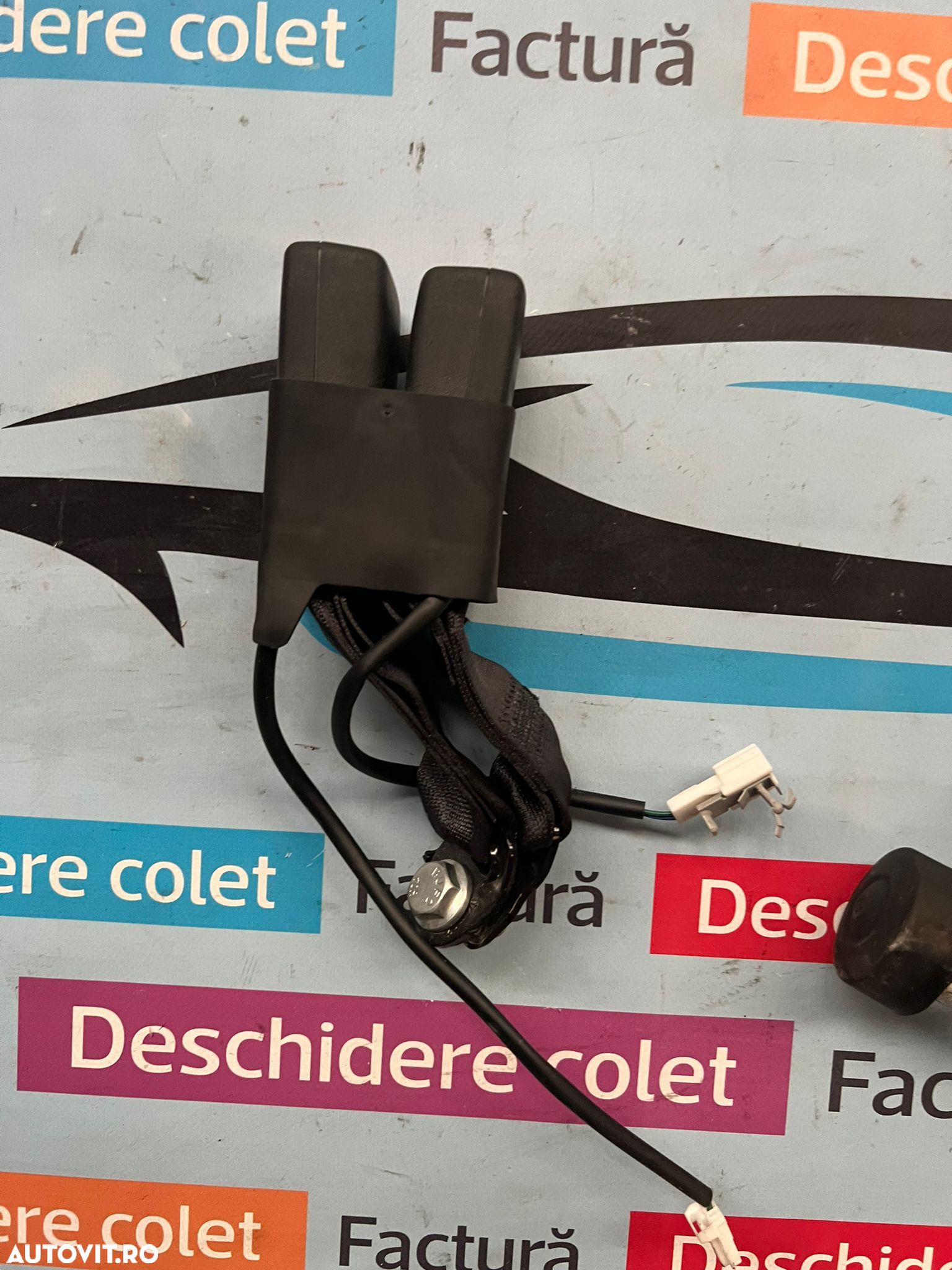 Teaca centura pretensiometru spate Nissan Qashqai J11 2017 - 1