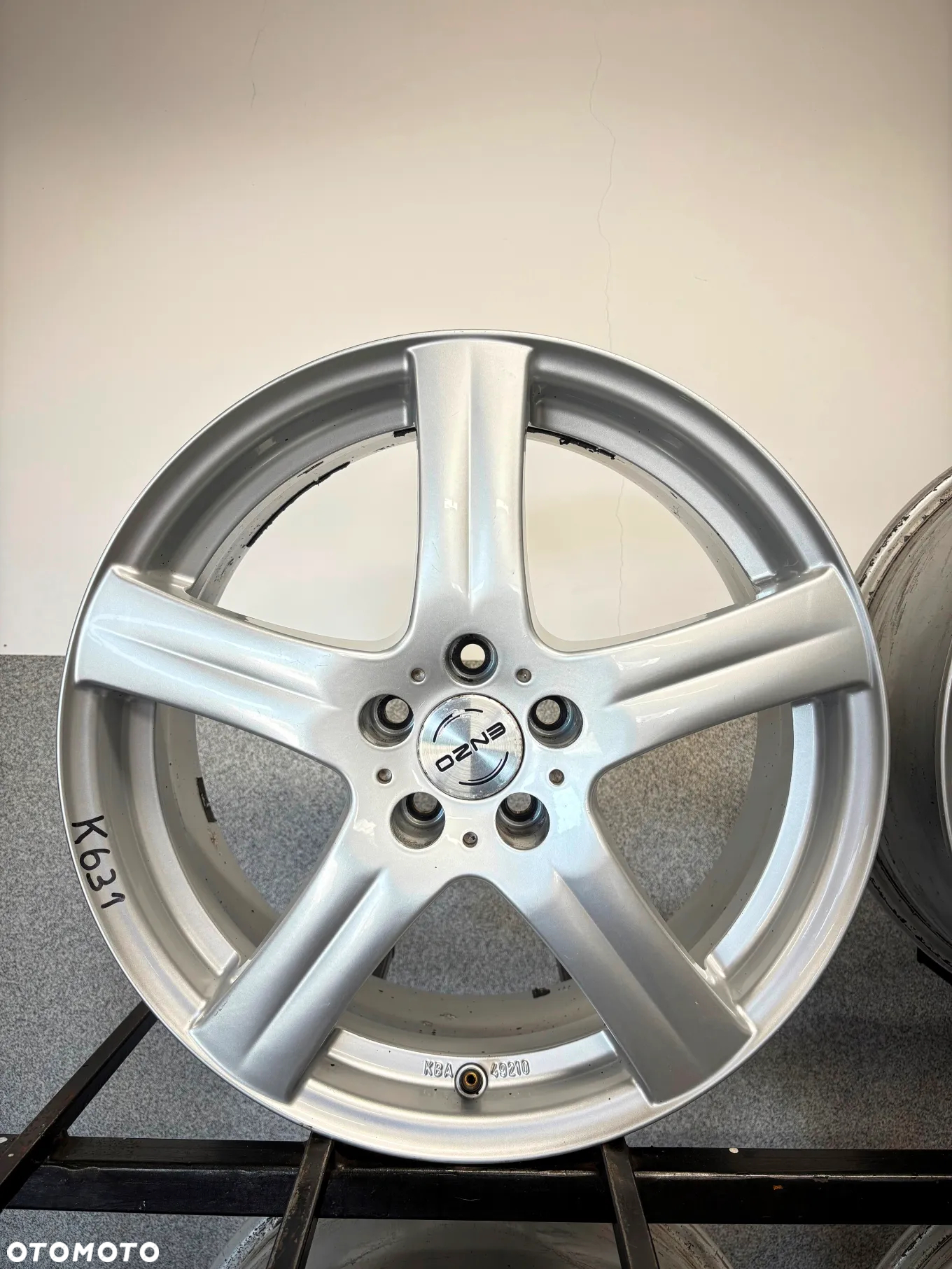 4 FELGI ALU. TOYOTA PRIUS,SUBARU FORESTER, VW GOLF 4  17'' 7J ET38 ENZO GERMANY - 2