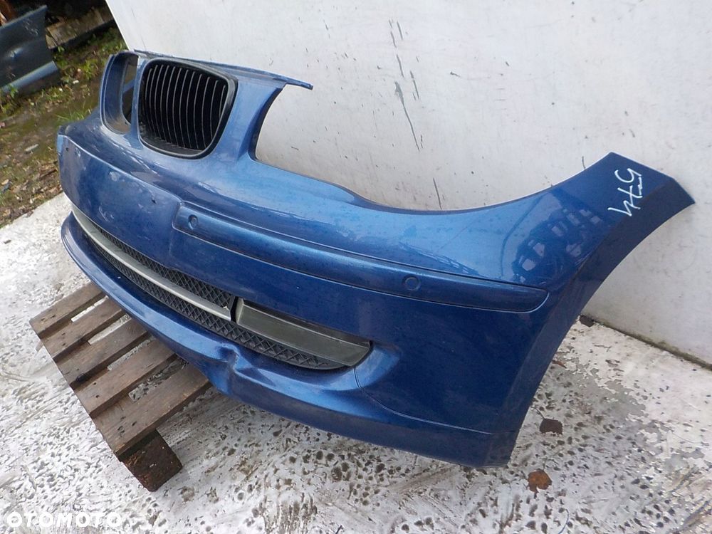 573 BMW 1 E81 E87 LIFT ZDERZAK PRZÓD PRZEDNI - 4