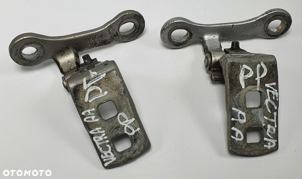 ZAWIASY DRZWI PRAWY PRZÓD PRZEDNIE OPEL VECTRA C PARA - 2