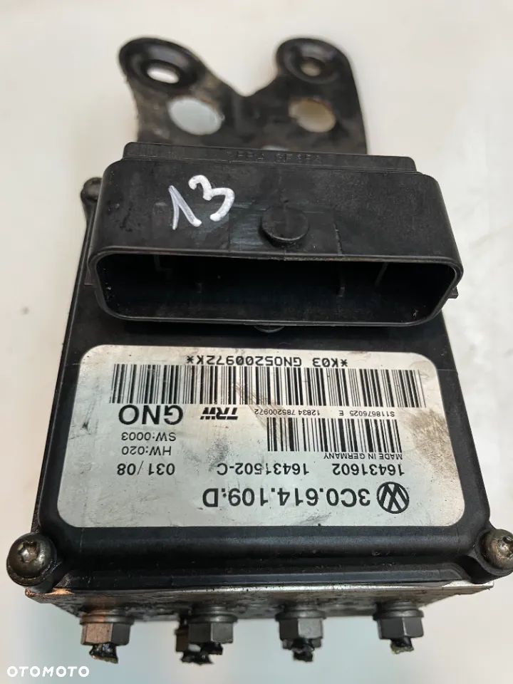 POMPA ABS HAMULCOWA VW PASSAT B6 3C0614109D - 3