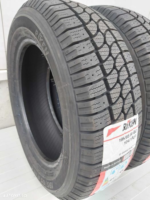 195/65 R16C, 104R, RIKEN (by Michelin), Anvelope iarna M+S - 3