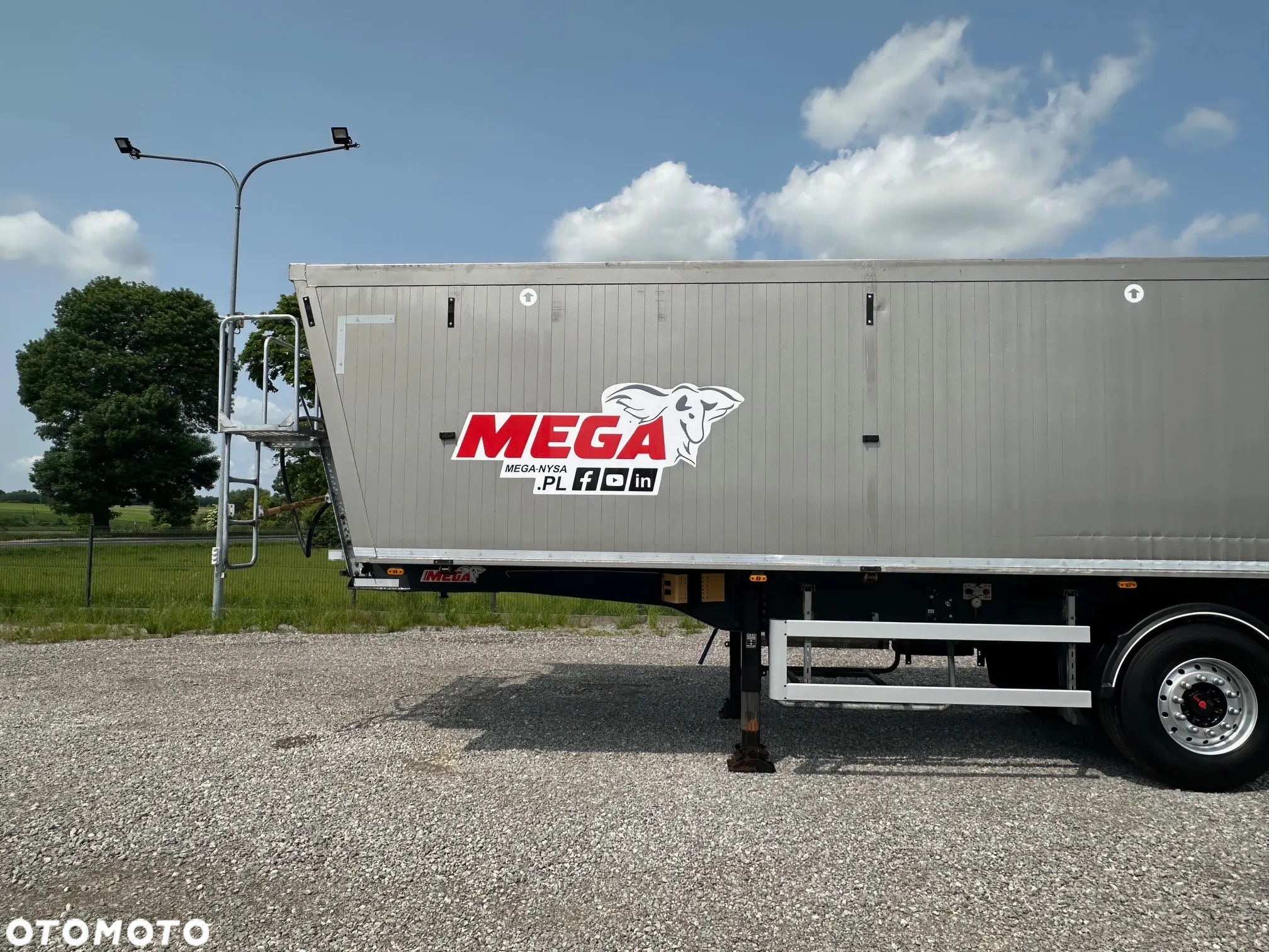 Mega NACZEPA / WYWROTKA / BENALU / 46M3 / KLAPO- DRZWI / JAK NOWA - 16
