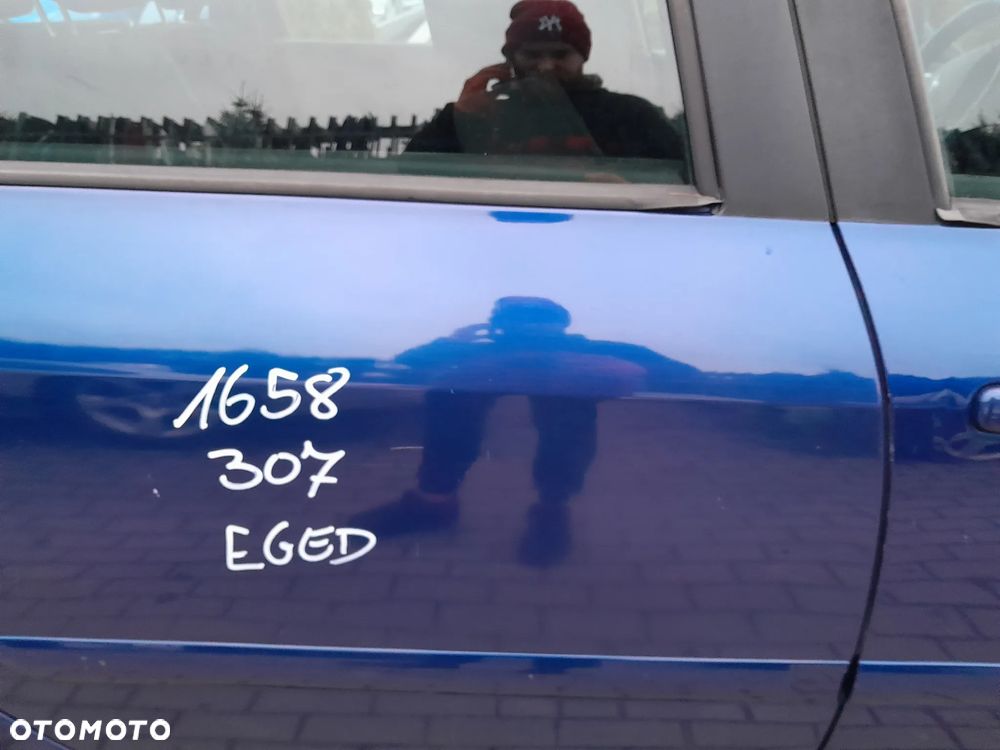 PEUGEOT 307 DRZWI PRAWE TYLNE PRAWY TYŁ KOMBI KOLOR: EGED - 3