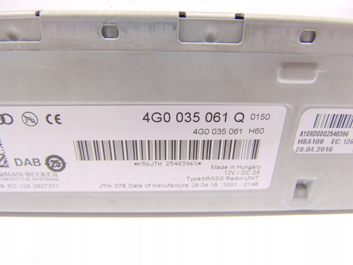 TUNER RADIA MODUŁ NAWIGACJA AUDI A4 B8 A5 8T 4G0035061Q - 4