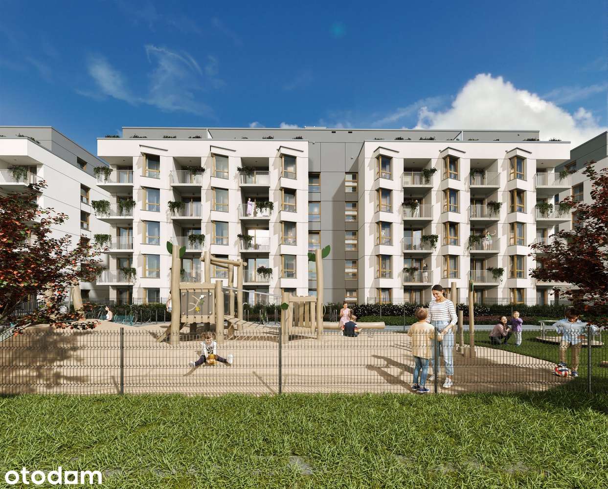 4-pokojowe mieszkanie 74m2 + balkon Bezpośrednio