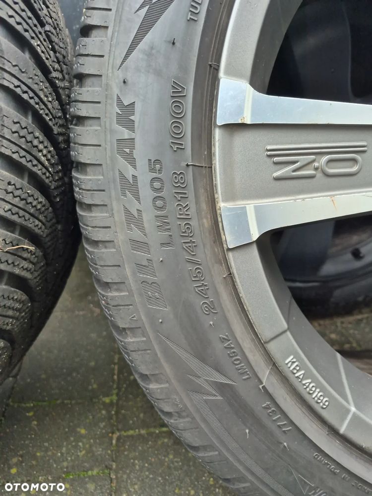 MERCEDES KOMPLET KÓŁ ZIMOWYCH OZ 245/45/18 - 8