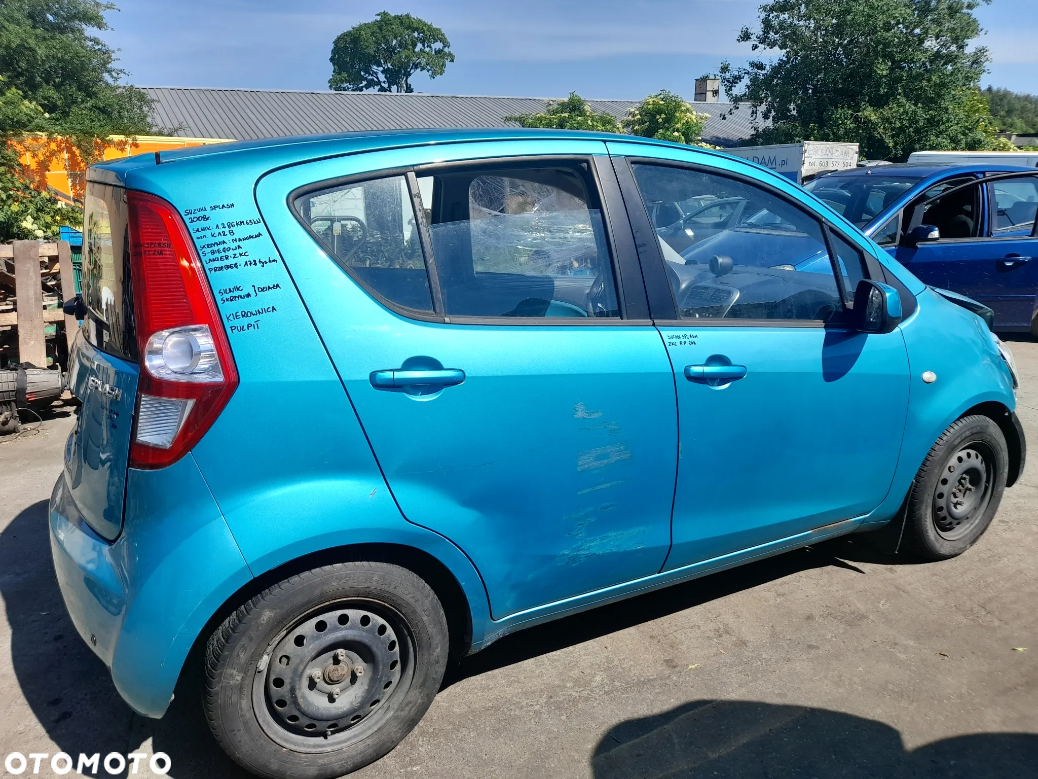 SUZUKI SPLASH PULPIT DESKA ROZDZIELCZA KONSOLA - 16