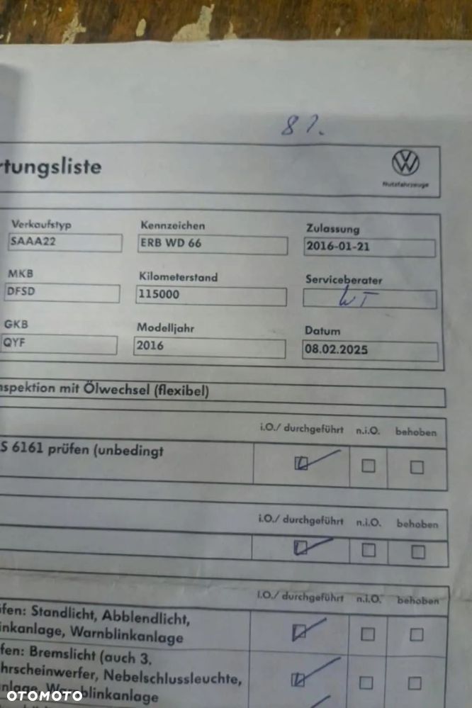 MANUALNA SKRZYNIA BIEGÓW QYF VW CADDY IV 2K5 2.0 TDI - 8