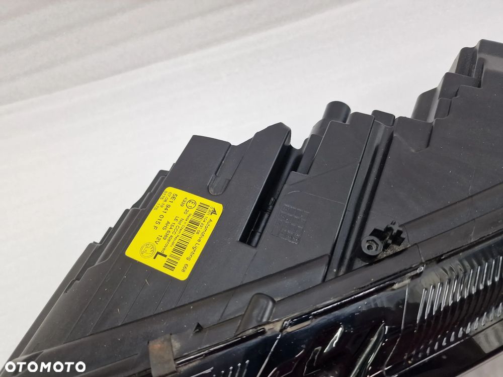 SKODA OCTAVIA III LIFT 5E0 16- LEWA LAMPA PRZEDNIA PRZÓD FULL LED FULLLED , NR 5E1941015F / 5E1941015 F , ŁADNA , NIEUSZKODZONA , NR AUKCJI LA764 - 9