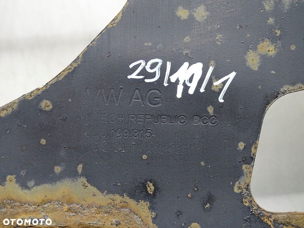 SANKI KOŁYSKA WÓZEK TRAWERS SILNIKA SKODA OCTAVIA III 5E 2.0 TDI 5Q0199315Q - 7